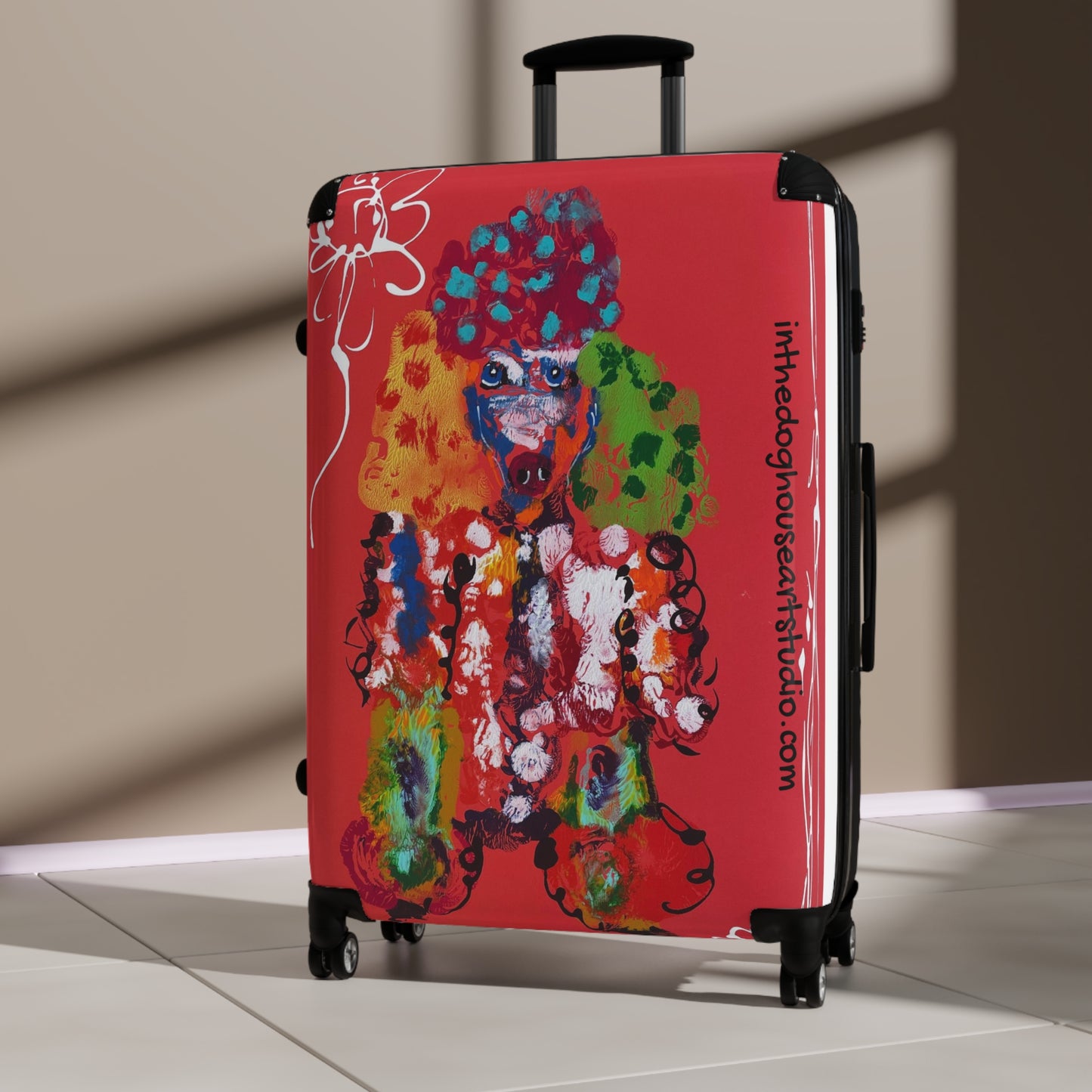 Poodle Pizazz Suitcase