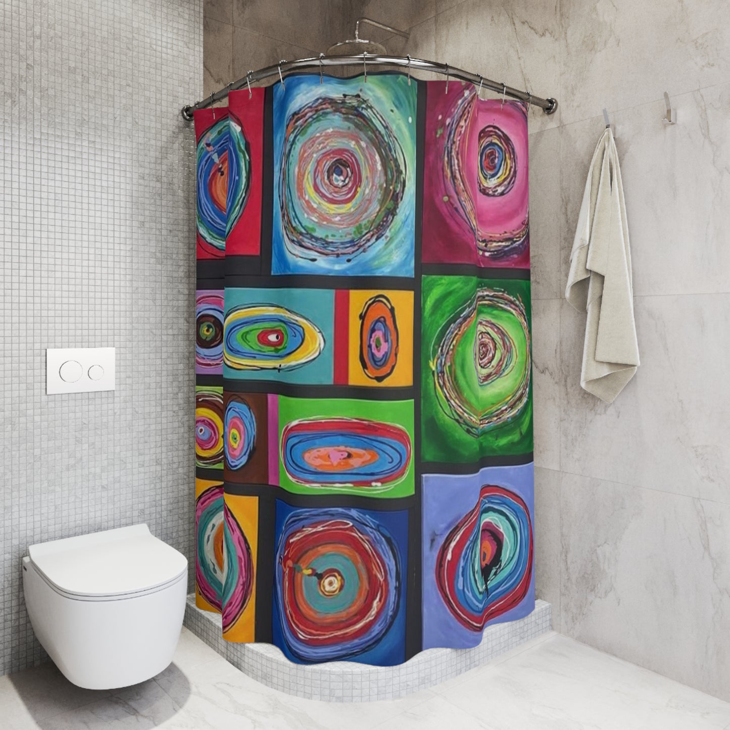 Circle of Life - Shower Curtain