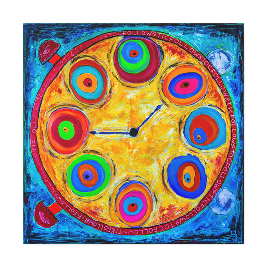 Time - Canvas Various Sizes