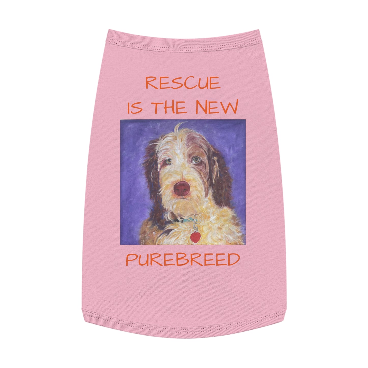 Rescue is the new Purebreed Pet Tank Top