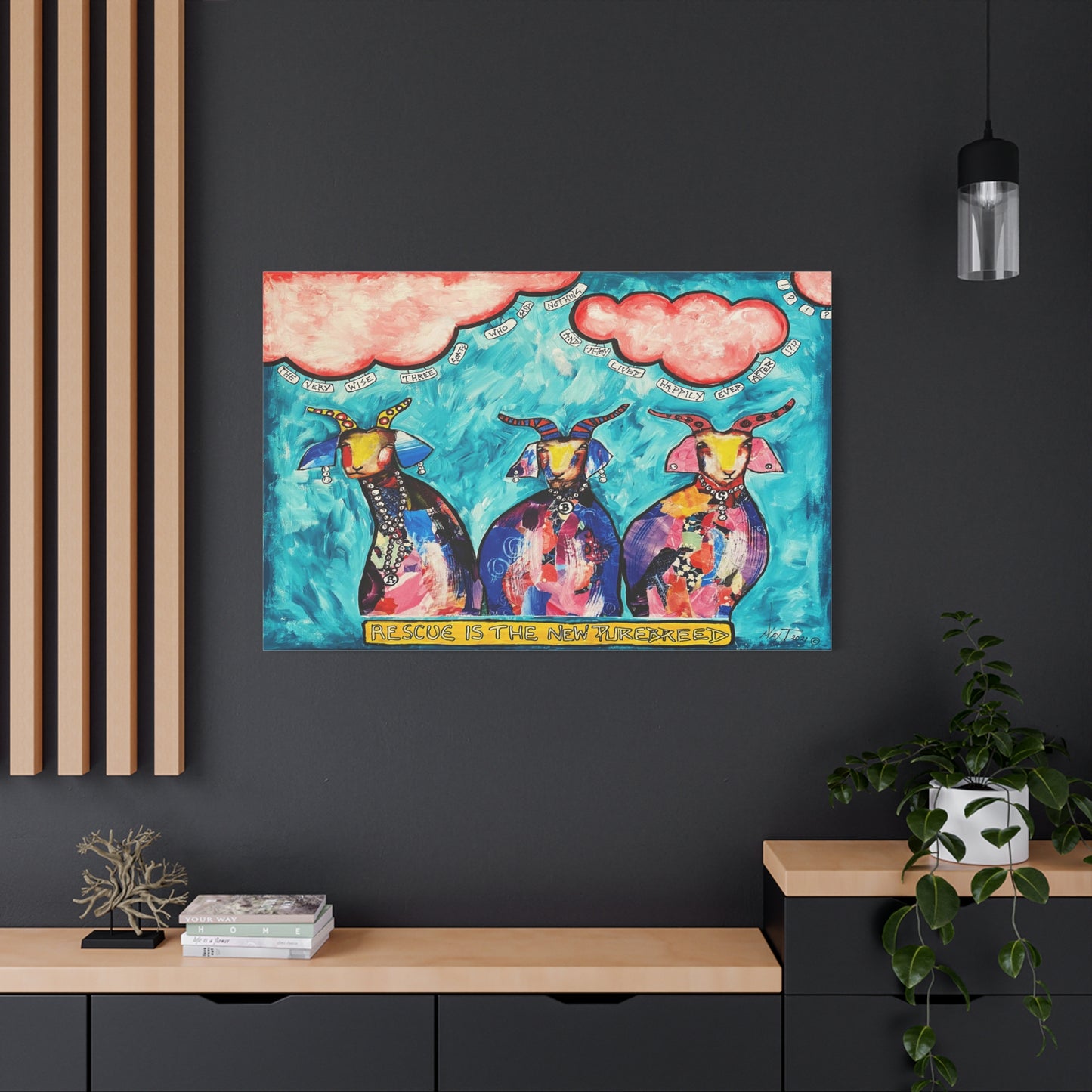 3 Wise Judges - Canvas Various Sizes