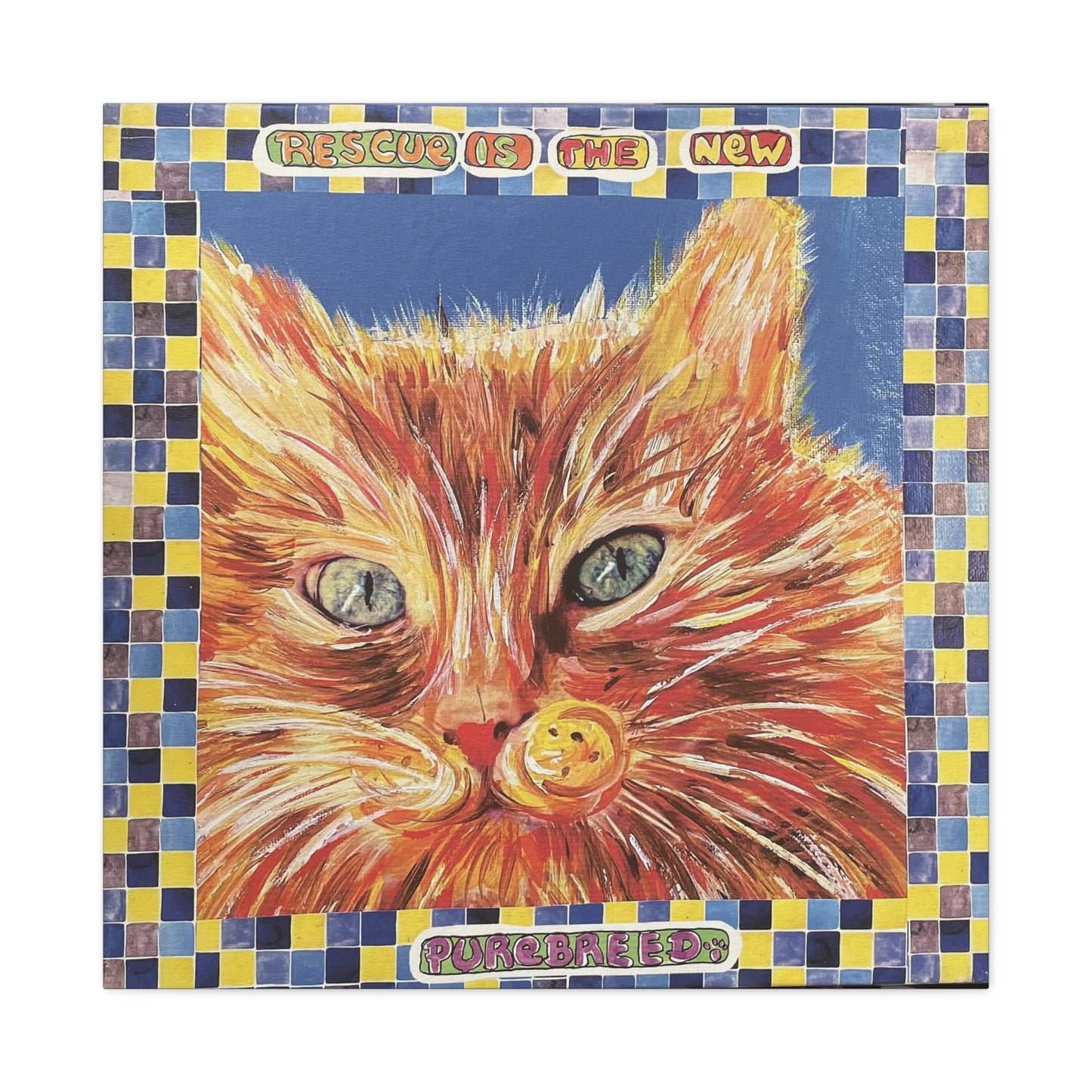 Sunset Whiskers - Canvas Various Sizes