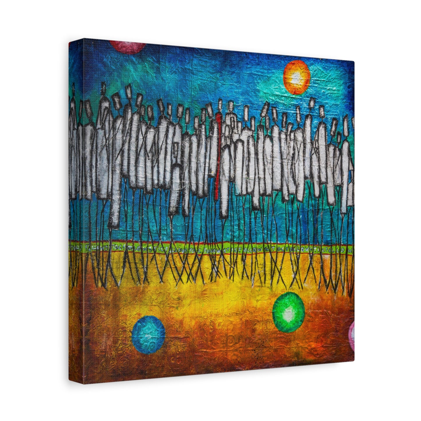 Ephemeral Fusion - Canvas Various Sizes