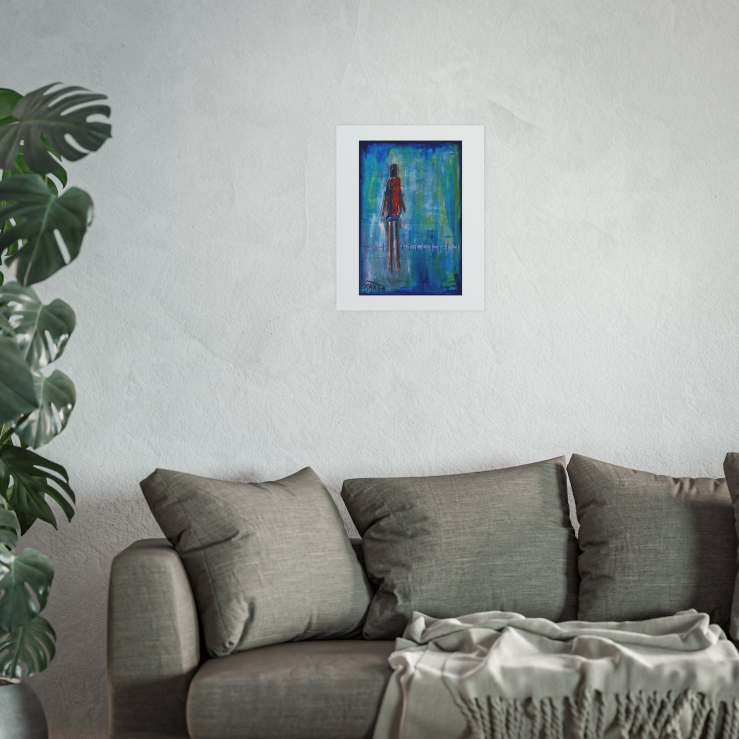 Blue Lady - Prints - Various Sizes