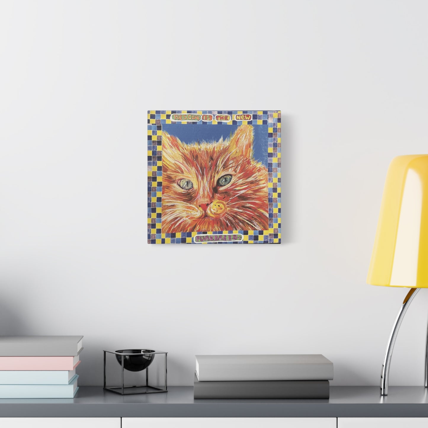 Sunset Whiskers - Canvas Various Sizes