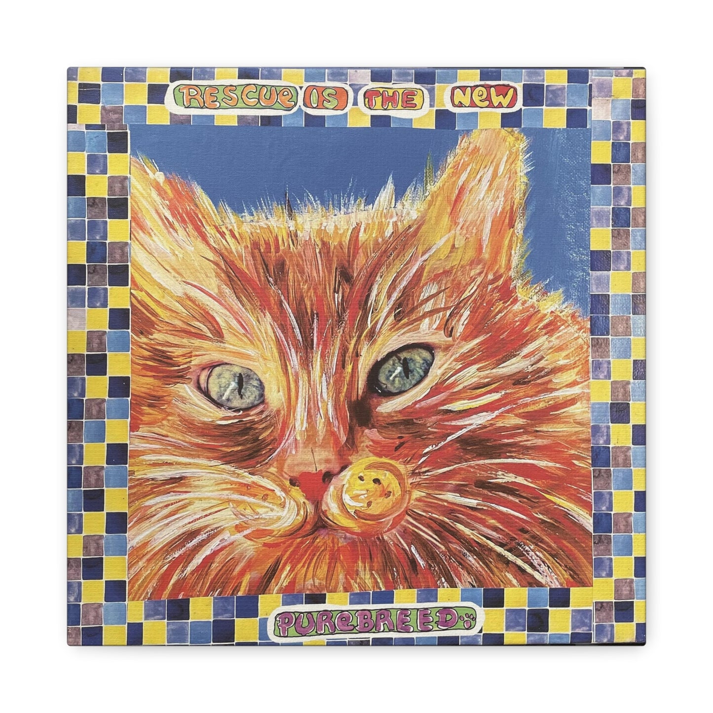 Sunset Whiskers - Canvas Various Sizes