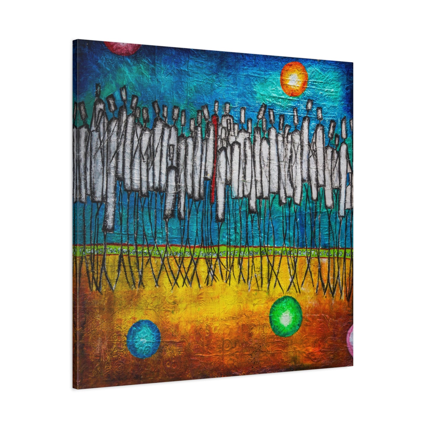 Ephemeral Fusion - Canvas Various Sizes