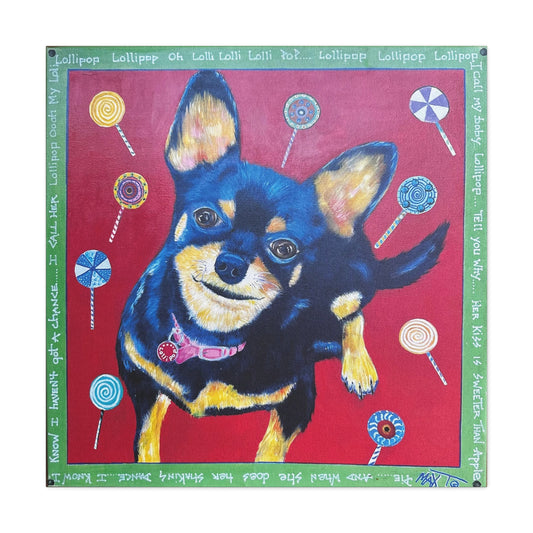 Loli Dog - Canvas Various Sizes