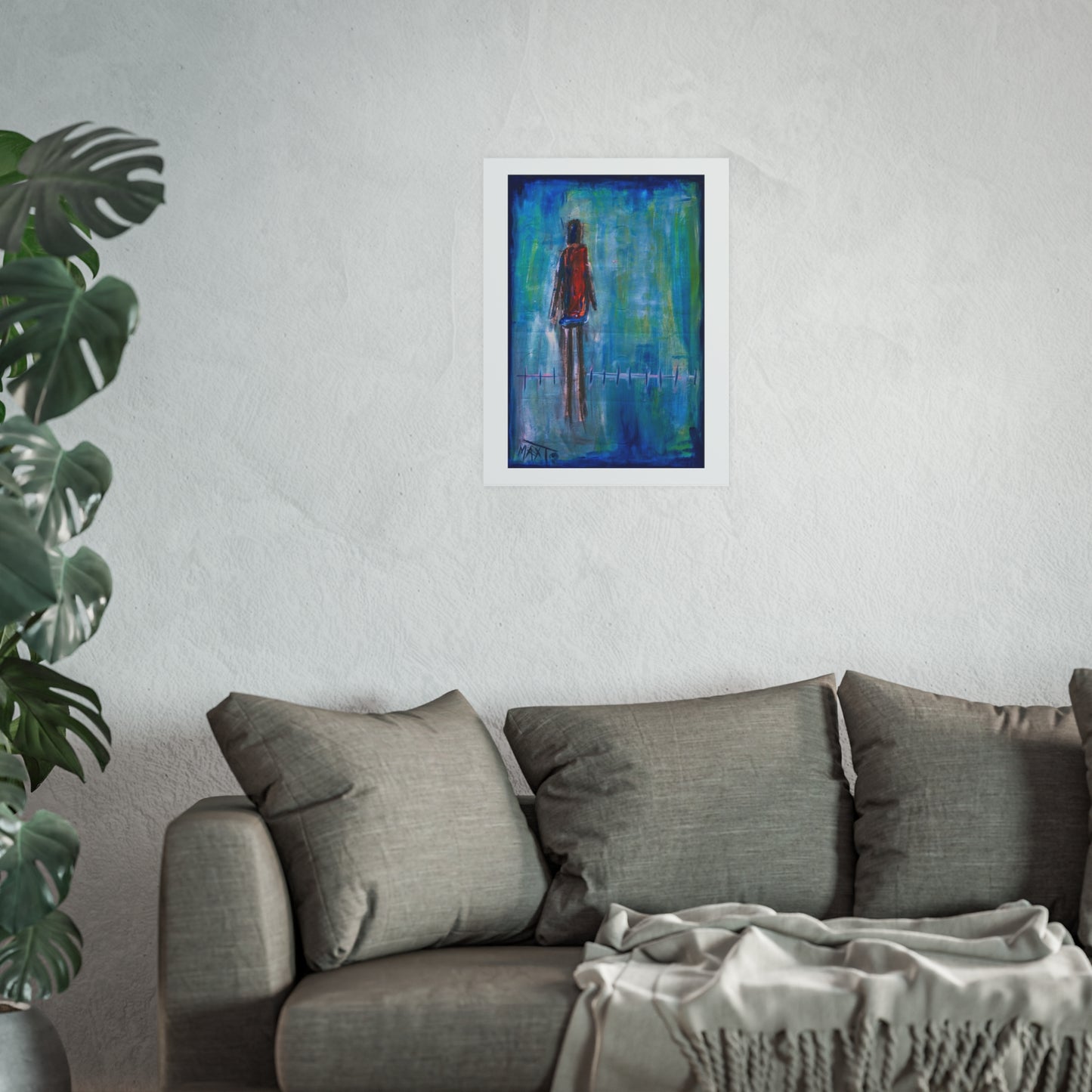 Blue Lady - Prints - Various Sizes