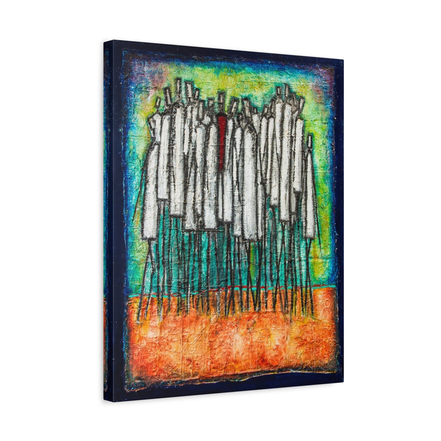 Alone in the Crowd - Canvas - Various Sizes