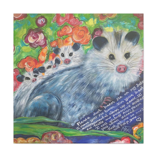 Psybin o'Possums - Canvas Various Sizes