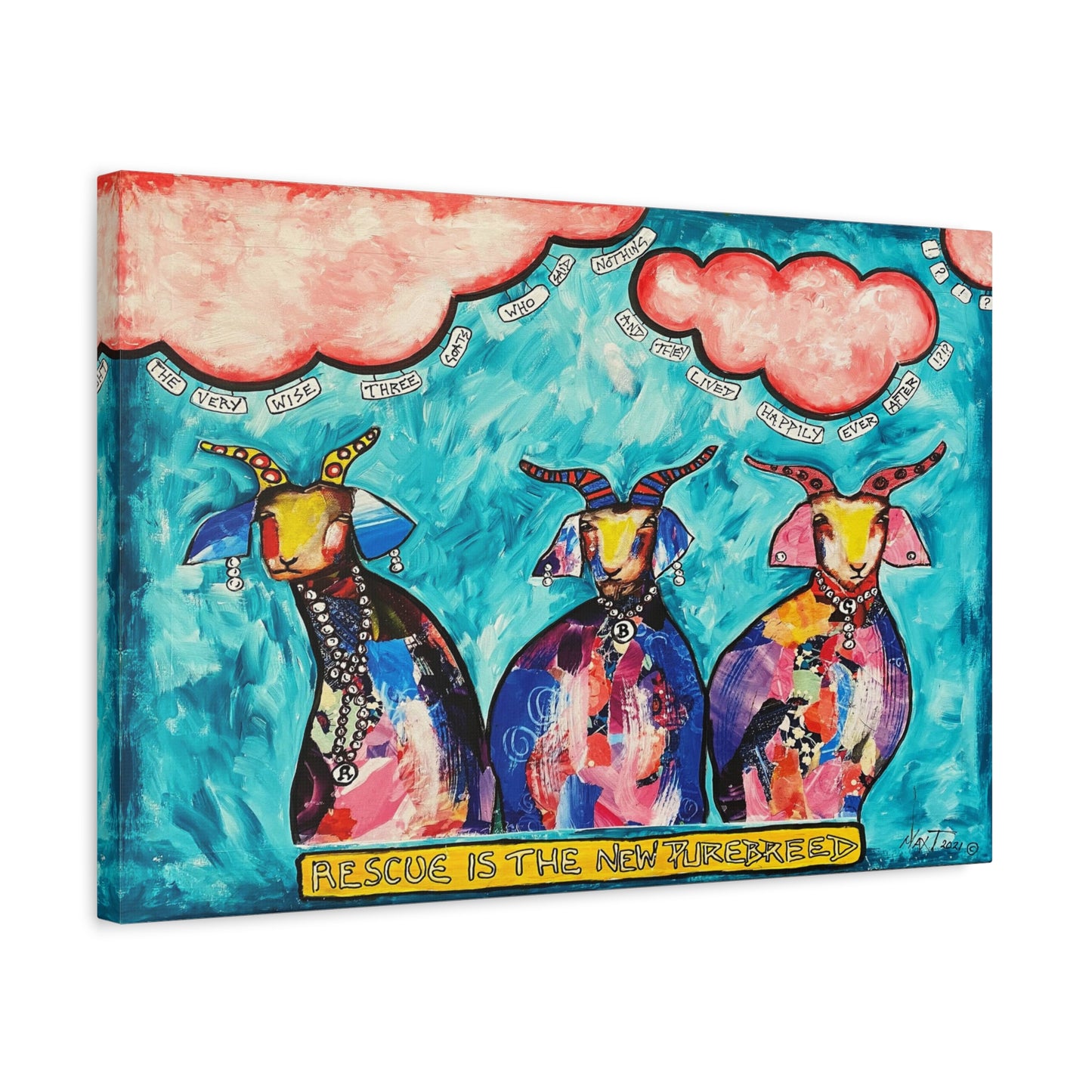 3 Wise Judges - Canvas Various Sizes