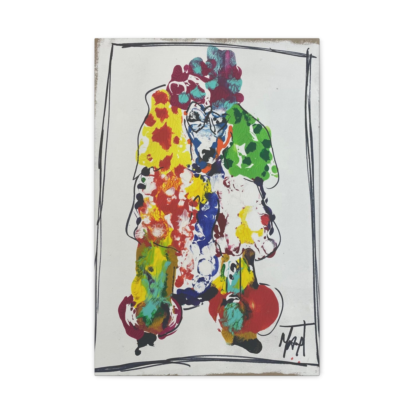 Poodle Prisim - Canvas - Various Sizes