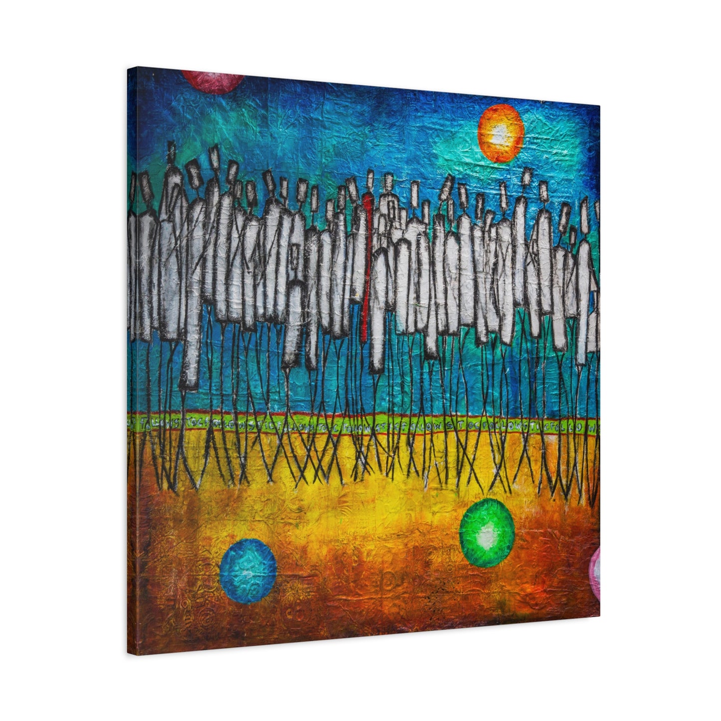 Ephemeral Fusion - Canvas Various Sizes