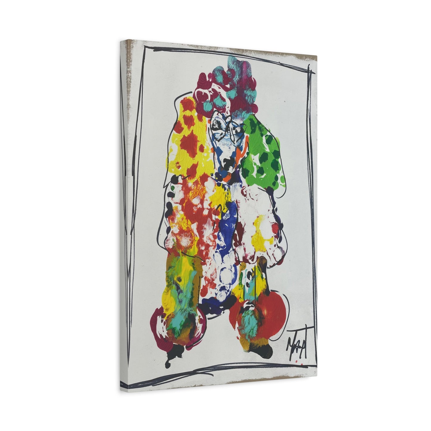 Poodle Prisim - Canvas - Various Sizes