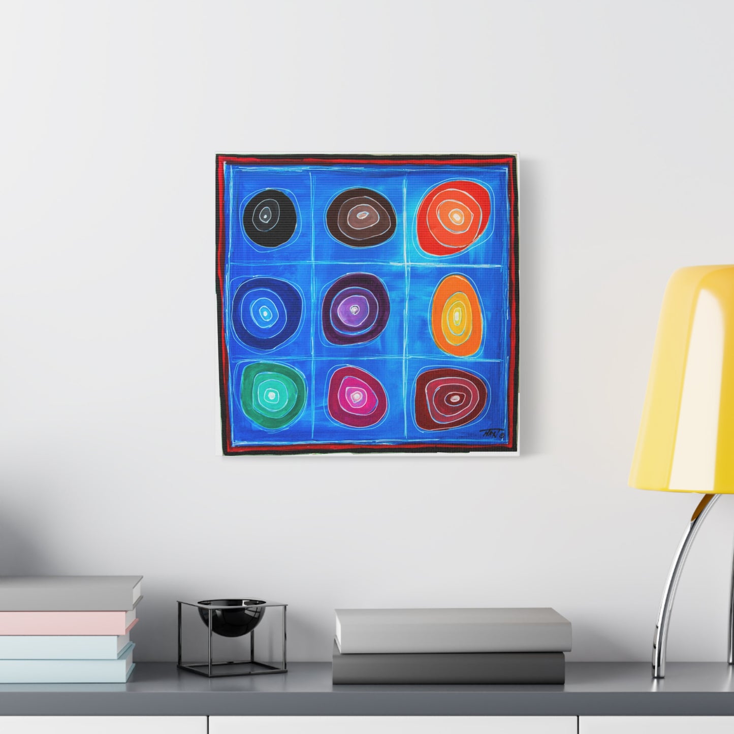 Blue Moom - Canvas Various Sizes