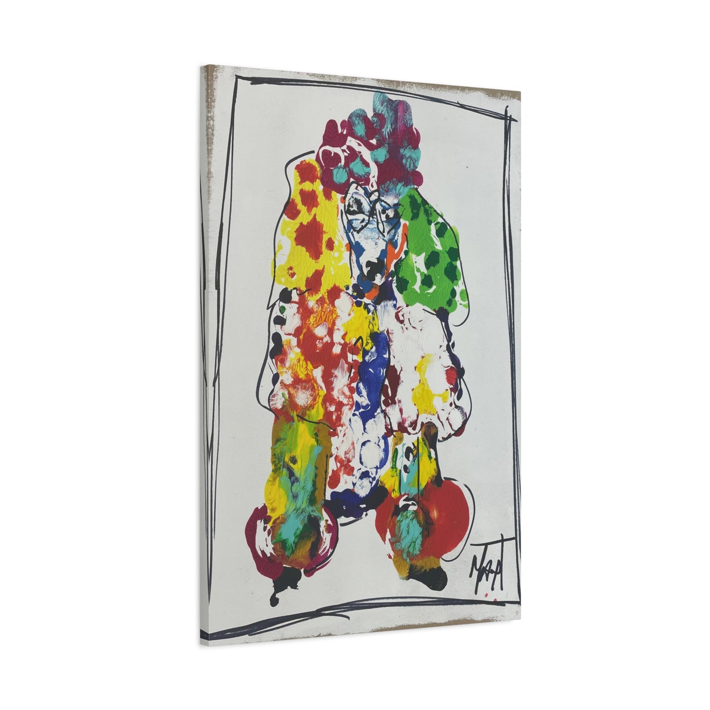 Poodle Prisim - Canvas - Various Sizes