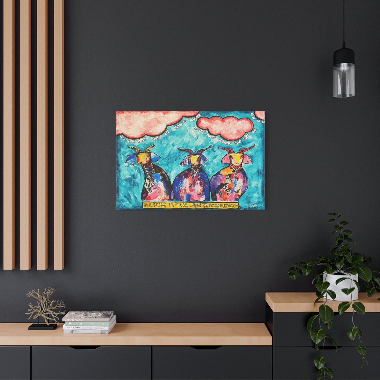 3 Wise Judges - Canvas Various Sizes