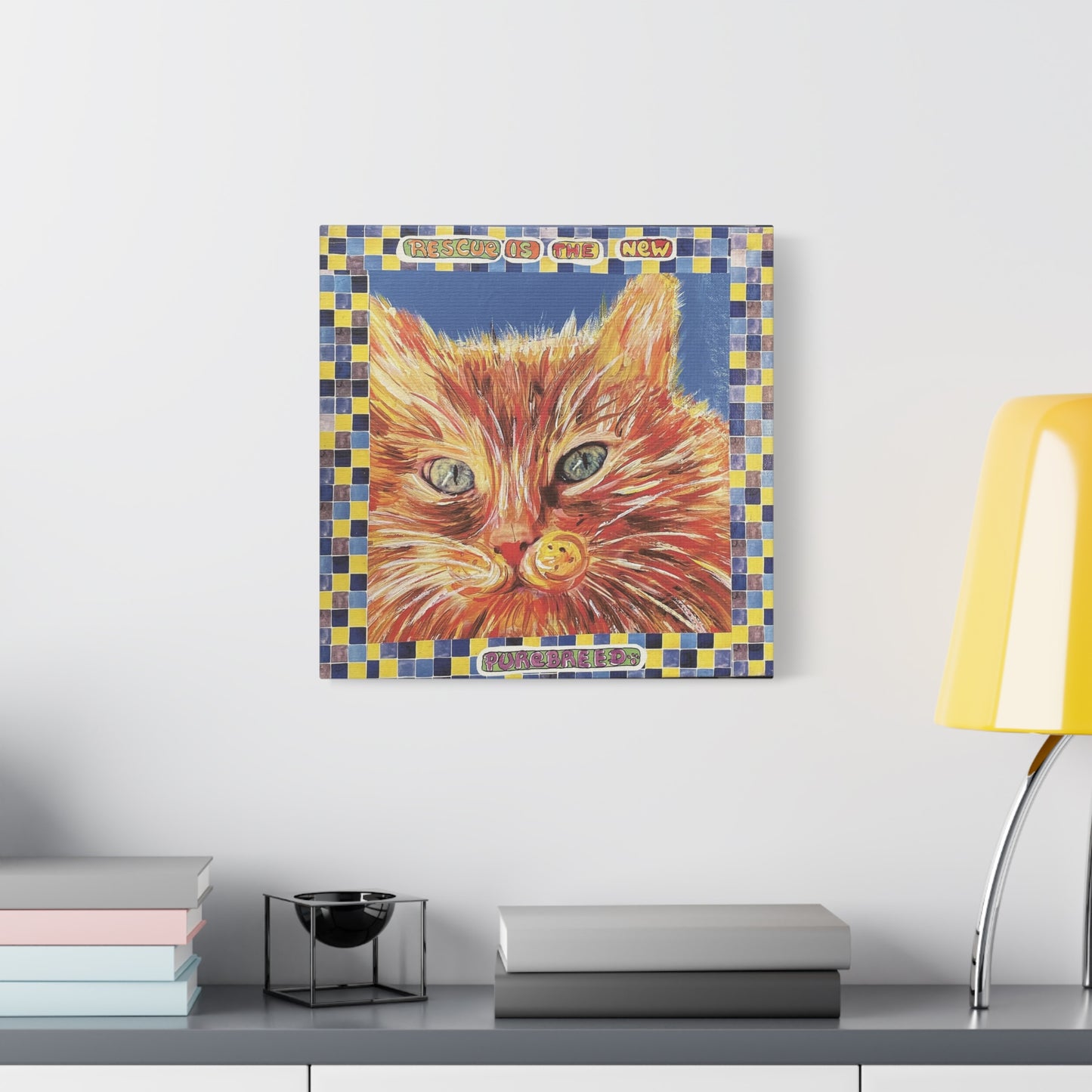 Sunset Whiskers - Canvas Various Sizes