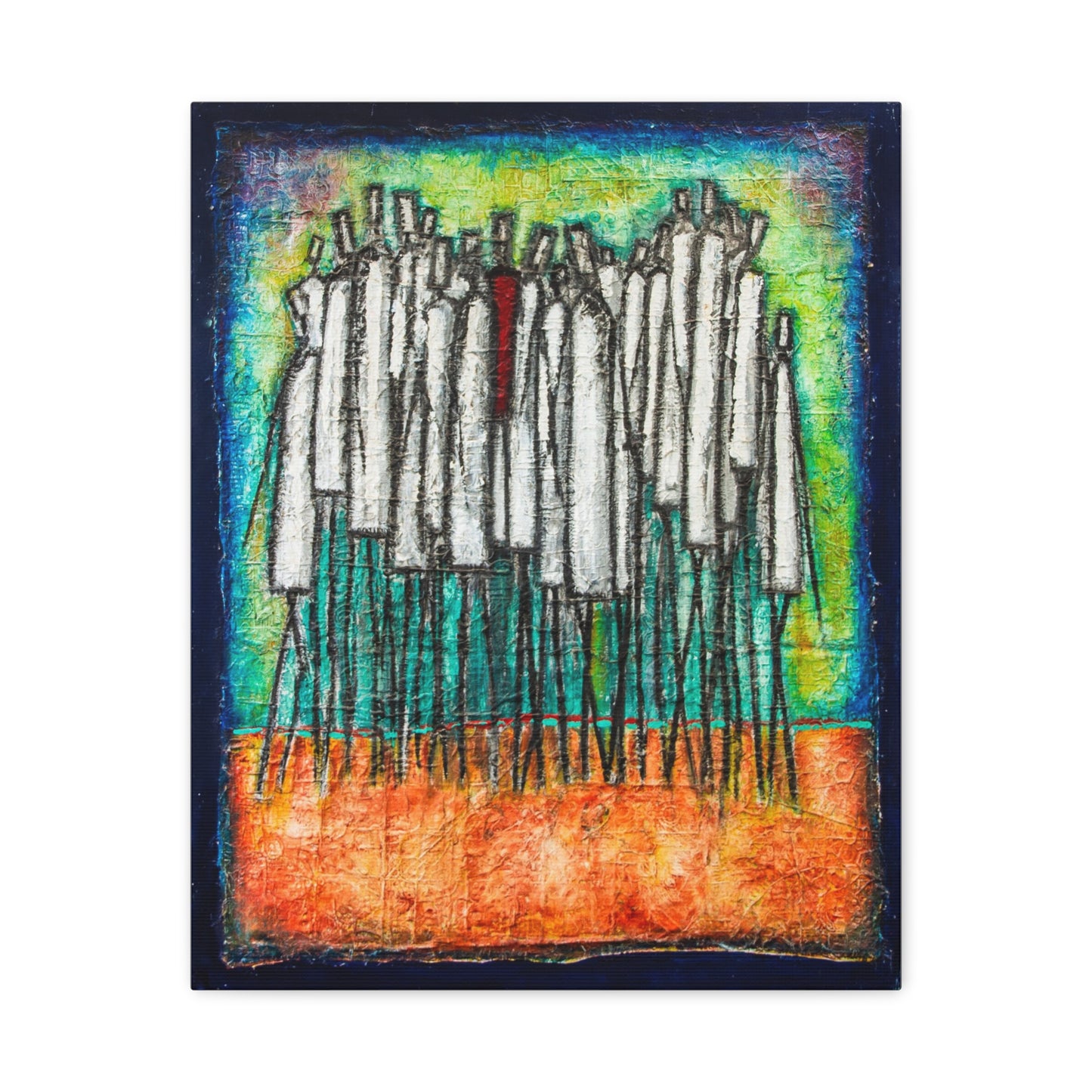 Alone in the Crowd - Canvas - Various Sizes