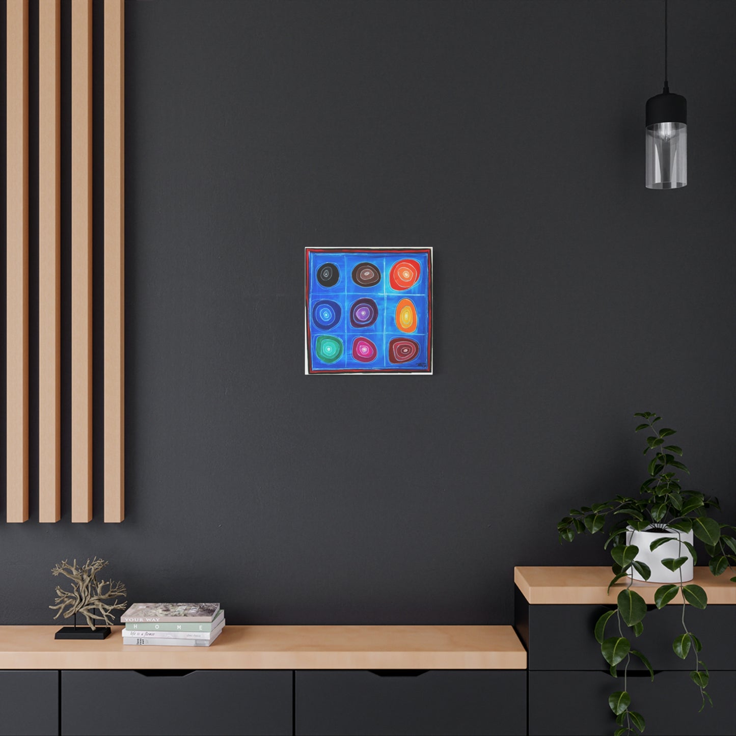 Blue Moom - Canvas Various Sizes