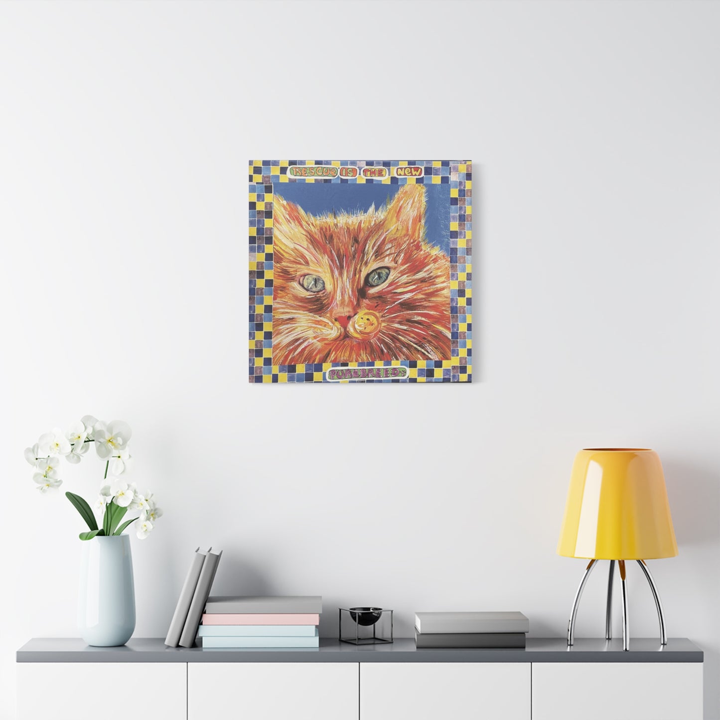 Sunset Whiskers - Canvas Various Sizes