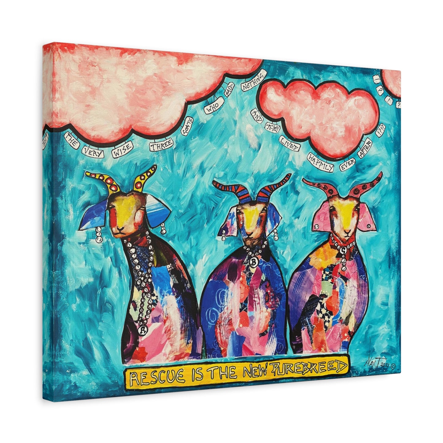 3 Wise Judges - Canvas Various Sizes