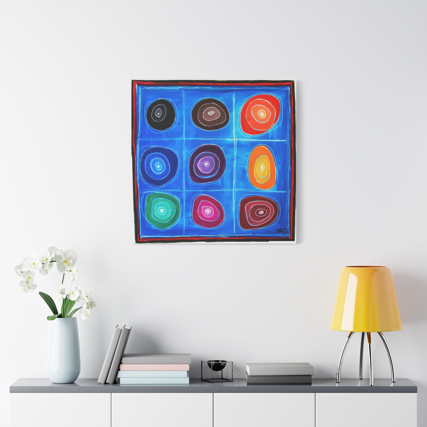 Blue Moom - Canvas Various Sizes