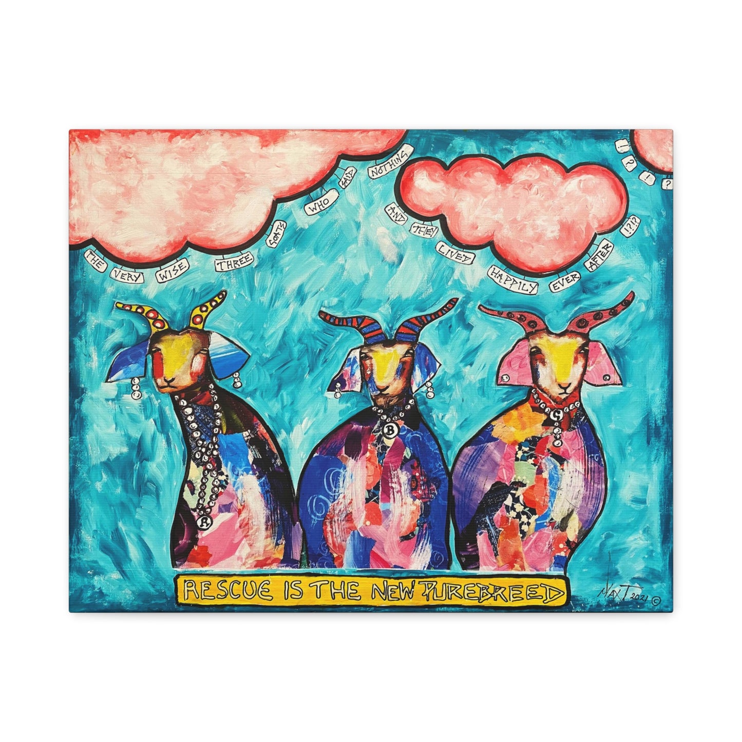 3 Wise Judges - Canvas Various Sizes