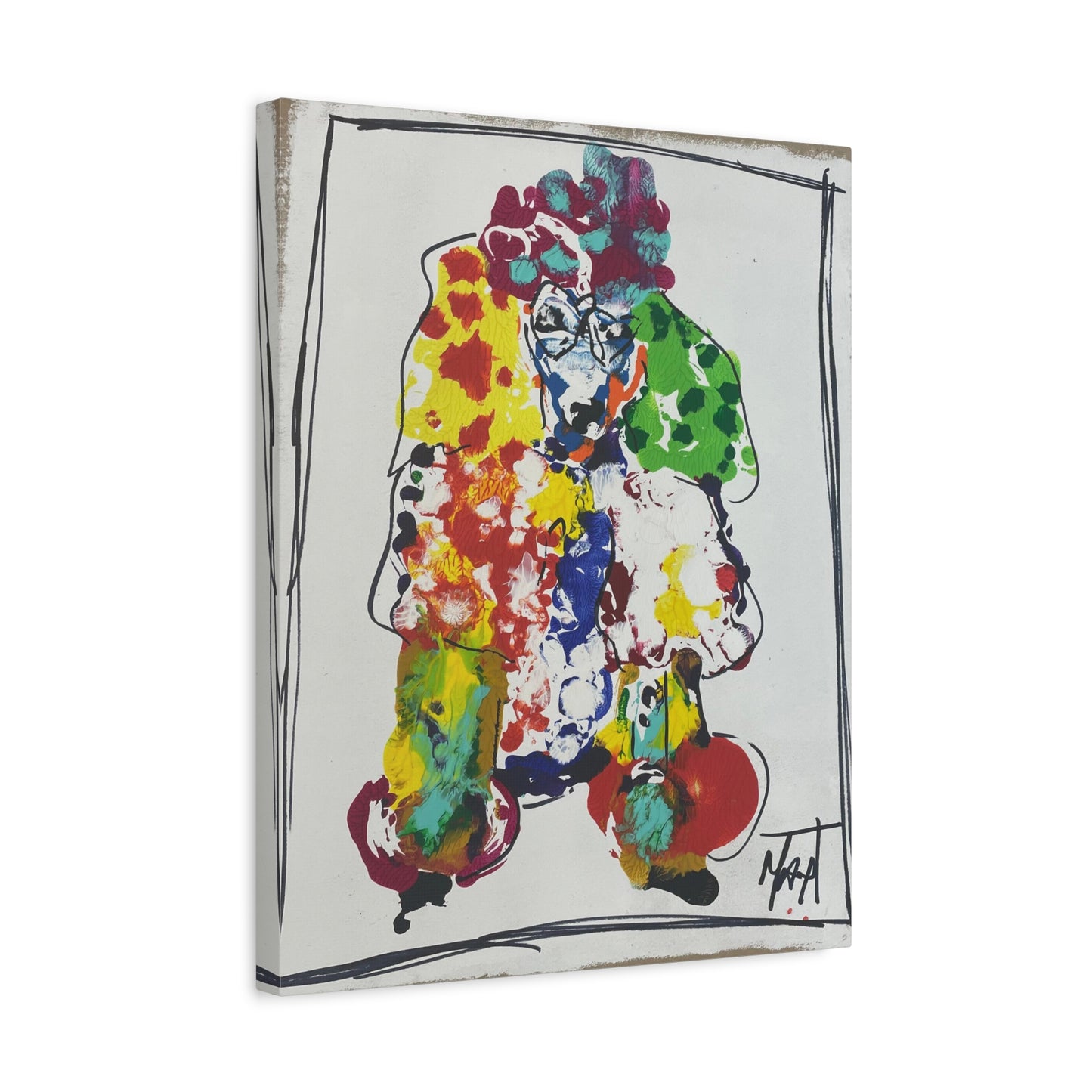 Poodle Prisim - Canvas - Various Sizes