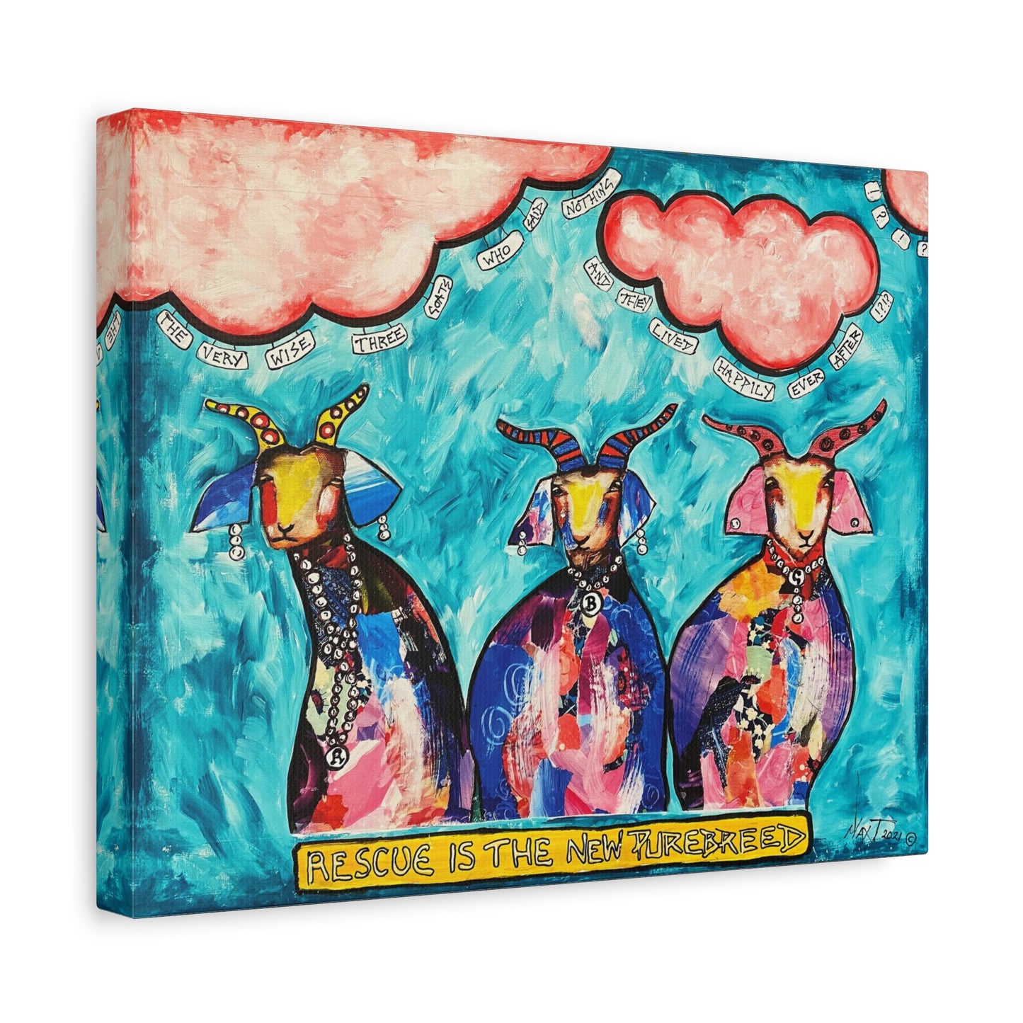 3 Wise Judges - Canvas Various Sizes