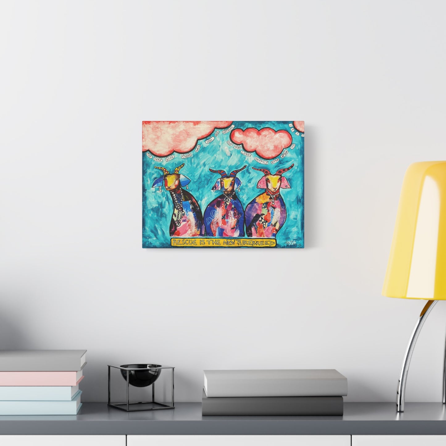 3 Wise Judges - Canvas Various Sizes