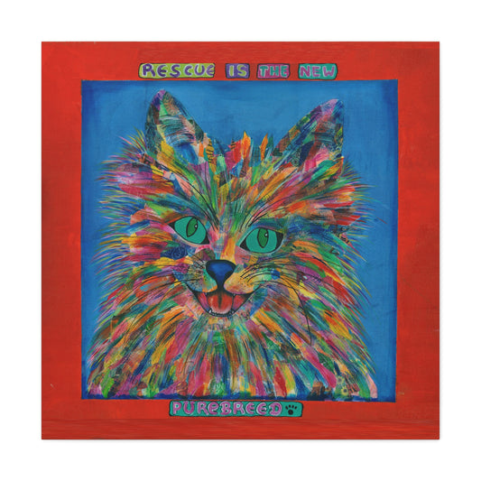 Feline Spectrum - Canvas Various Sizes