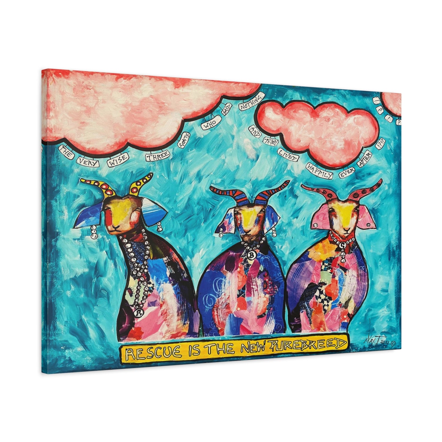 3 Wise Judges - Canvas Various Sizes