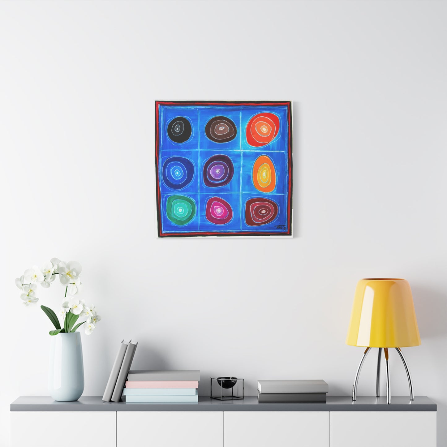 Blue Moom - Canvas Various Sizes