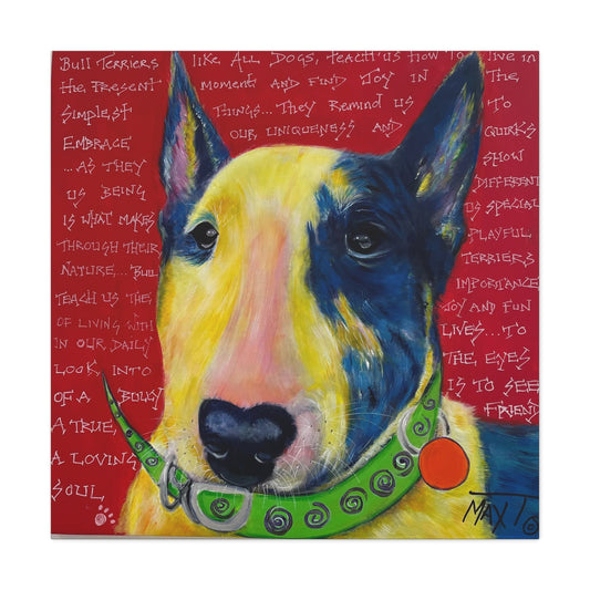 Red Bully - Canvas Various Sizes