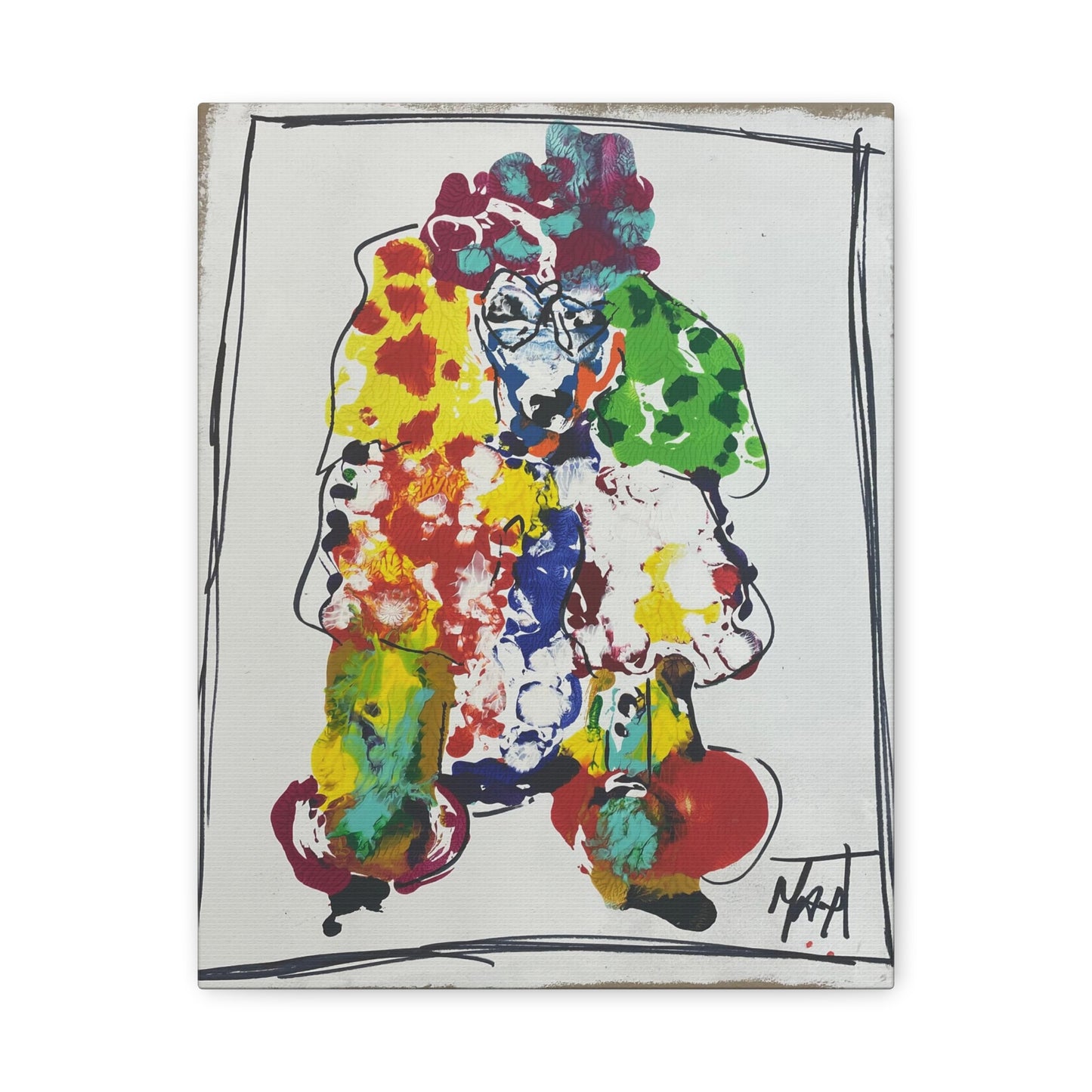 Poodle Prisim - Canvas - Various Sizes