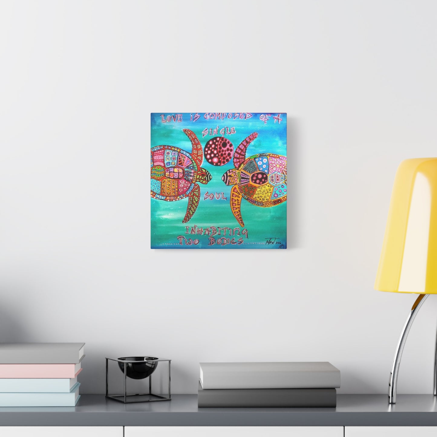 Turtle Tango - Canvas Various Sizes