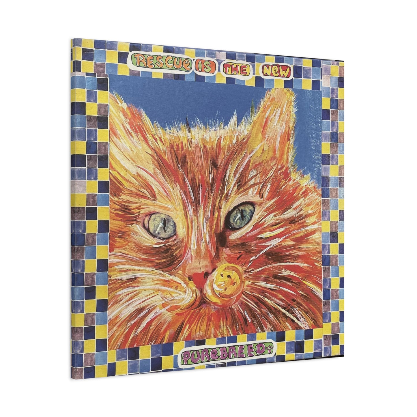 Sunset Whiskers - Canvas Various Sizes