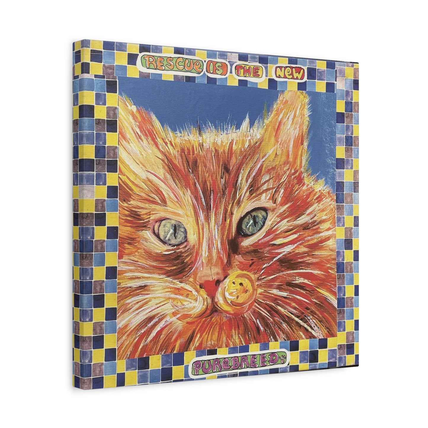 Sunset Whiskers - Canvas Various Sizes