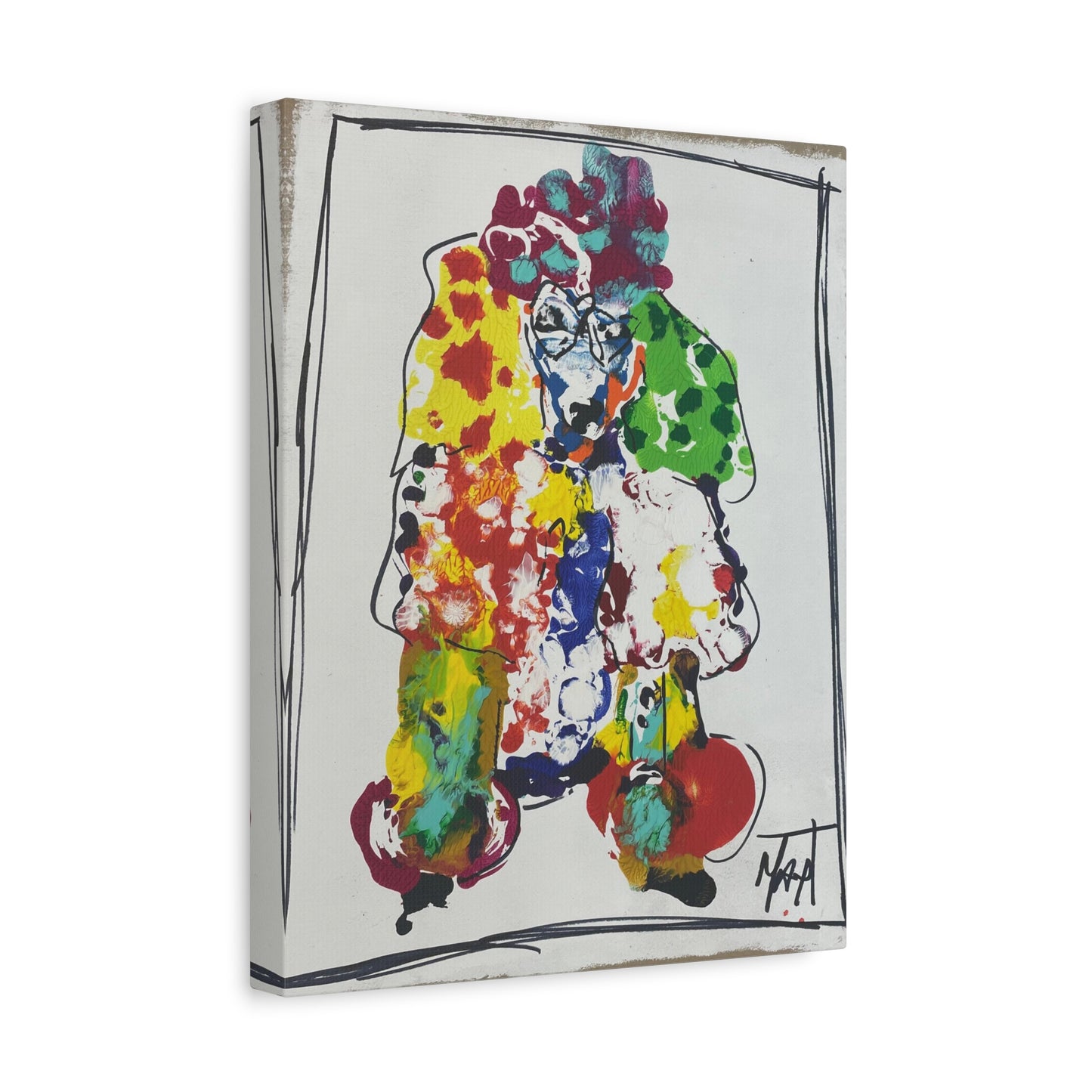 Poodle Prisim - Canvas - Various Sizes