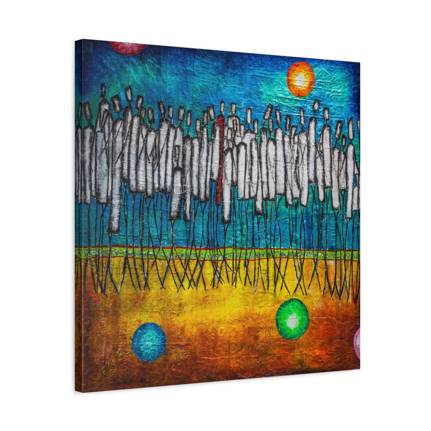 Ephemeral Fusion - Canvas Various Sizes